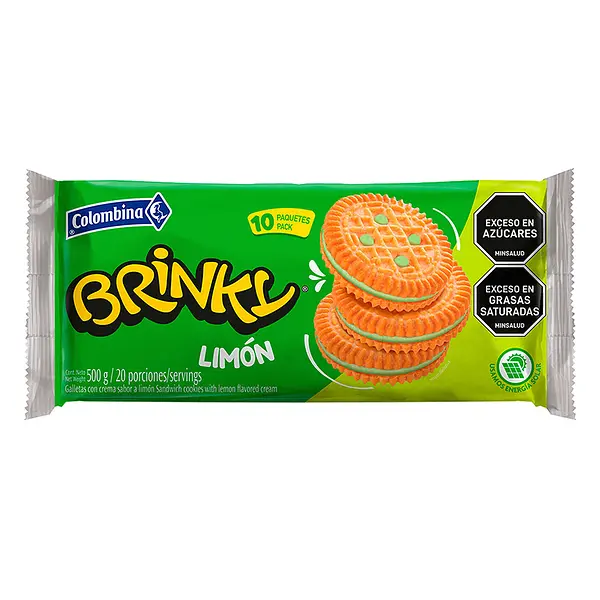 Galleta Brinky Limon 6x10un