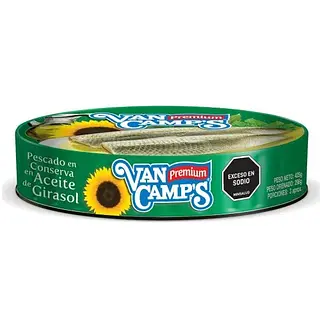 Sardina Van Camps Aceite 425gr