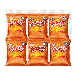 Paquete Tostacos Picante Ramo 12unx38gr