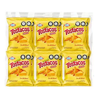 Paquete Tostacos Queso Ramo 12unx38gr