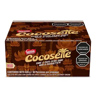 Galleta Wafer Cocosette 18un