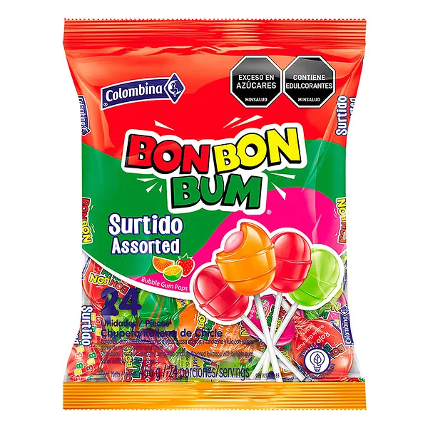Bon Bon Bum Surtido 24un