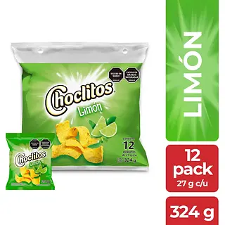 Paquete Choclitos 12unx27gr
