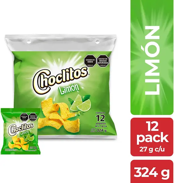 Paquete Choclitos 12unx27gr