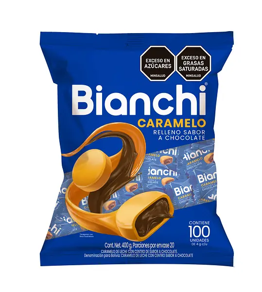 Dulce Bianchi Caramelo 100un