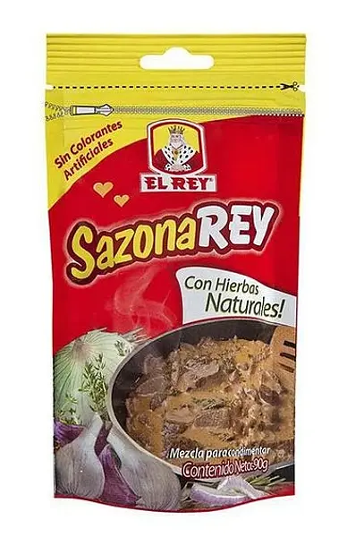 Condimento Sazona Rey Zipper 90gr