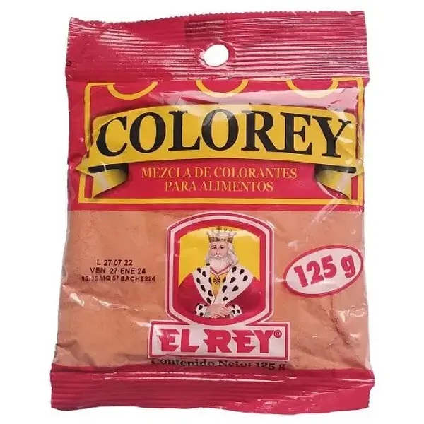 Condimento Color El Rey 125gr