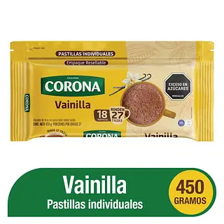 Chocolate Corona Vainilla 450gr