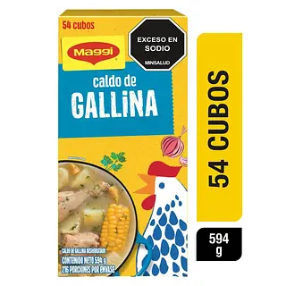 Caldo De Gallina Maggi 54un