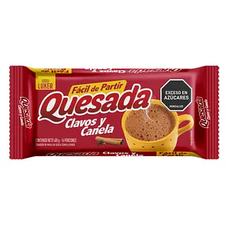 Chocolate Quesada Clavos Y Canela 400gr