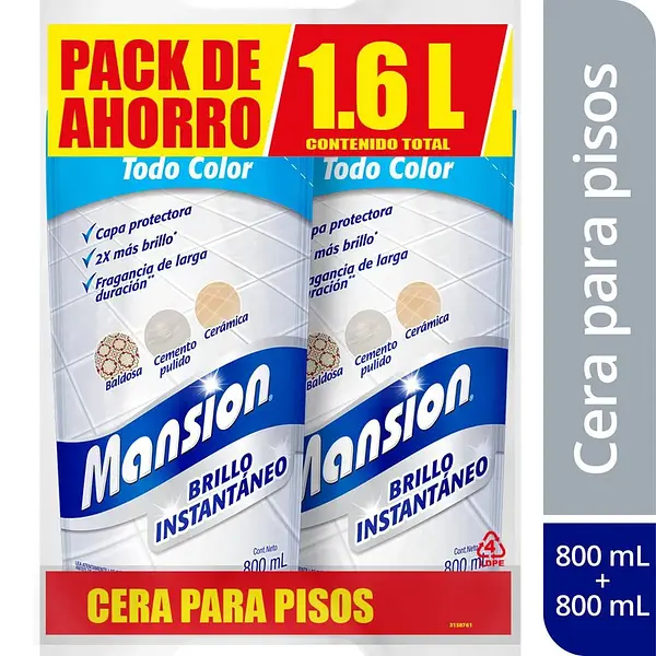 Cera Mansion 2unx800ml