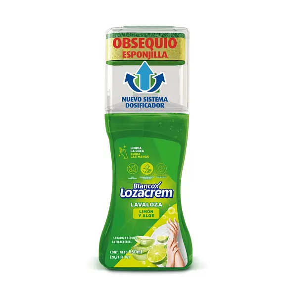 Lavaloza Lozacrem Liquido Limon Tarro 850ml