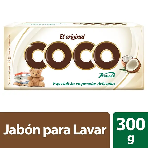 Jabon Coco Varela 300gr