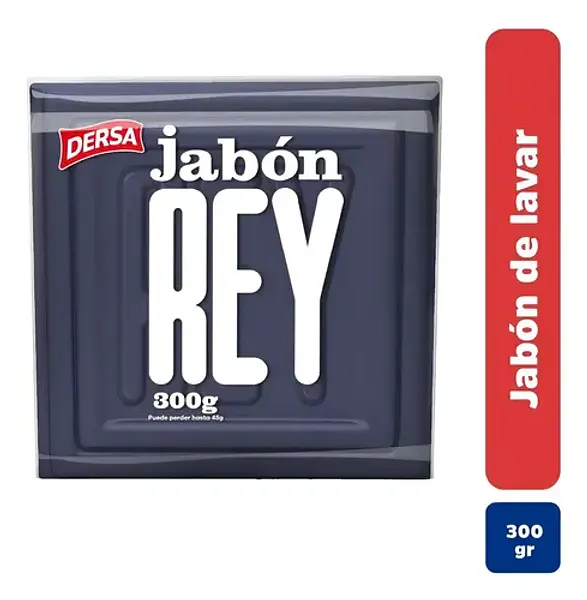 Jabon Barra Rey 300gr