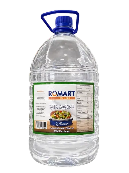 Vinagre Blanco Romart 5000ml