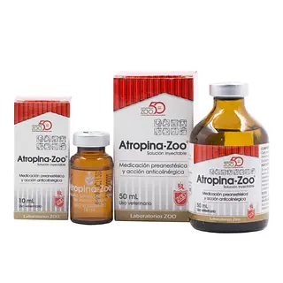 Atropina Zoo Inyectable Frasco 50Ml