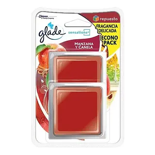 Ambientador Glade Sensations Manzana Canela 2Rpx8Gr