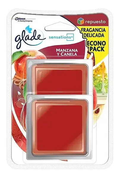 Ambientador Glade Sensations Manzana Canela 2Rpx8Gr