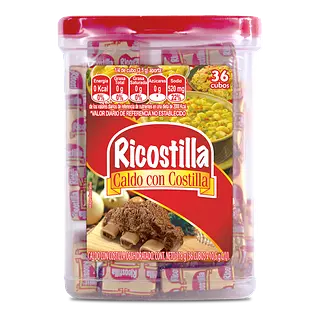 Caldo De Costilla Ricostilla Desmenuzado 36Un