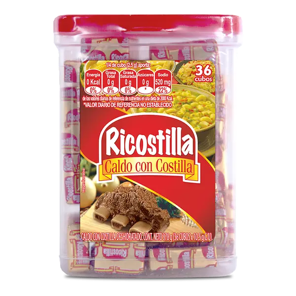 Caldo De Costilla Ricostilla Desmenuzado 36Un
