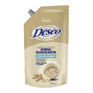 Jabon Liquido Deseo Avena Doypack  500Ml