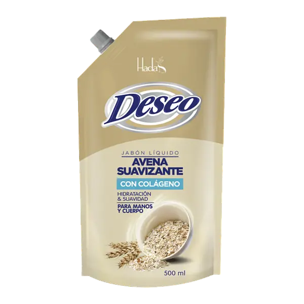Jabon Liquido Deseo Avena Doypack  500Ml