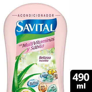 Acondicionador Savital Multivitaminas 490Ml