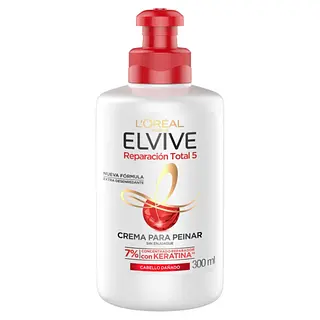 Crema De Peinar Elvive Reparacion Total 5 300Ml