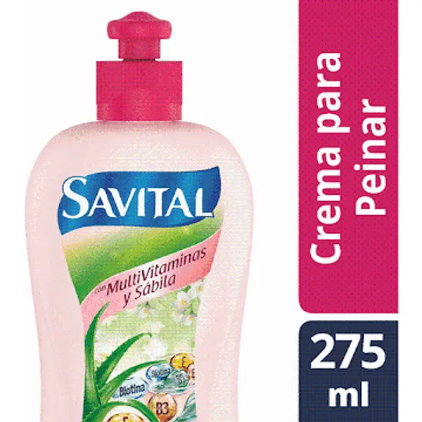 Crema De Peinar Savital Multivitaminas 275Ml