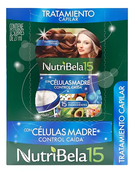 Tratamiento Nutribela Celulas Madre 12Unx27Ml