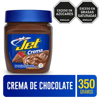 Crema De Chocolate Jet Tarro 350Gr