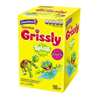 Goma Grissly Splash 100Un