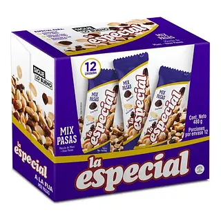 Mani Especial Pasas 12Unx35Gr