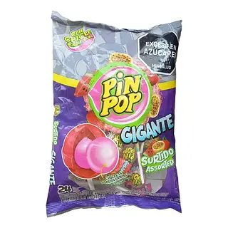 Chupetas Pin Pop Surtida 24Un