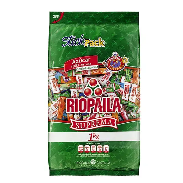 Azucar Riopaila Stick 975Gr