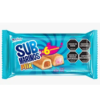 Lonchera Submarinos Bimbo 204Gr
