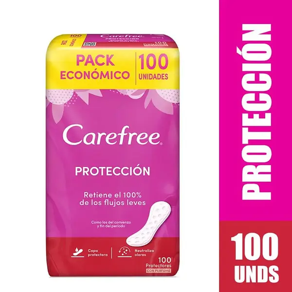 Protectores Carefree 100Un