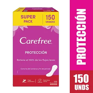 Protectores Carefree 150Un