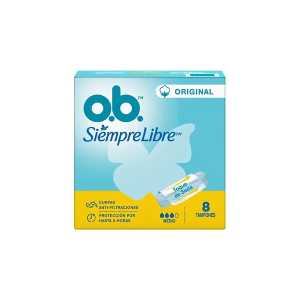 Tampones Ob Dig Medio 8Un