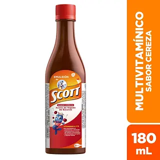 Emulsion Scott Cereza 180Ml