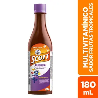 Emulsion Scott Frutos Tropicales 180Ml