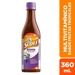 Emulsion Scott Frutos Tropicales 360Ml