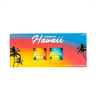 Preservativo Hawaii 24Un