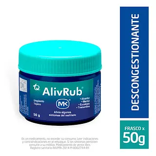 Unguento Mk AlivRub 50Gr