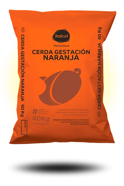 Italcol Cerda Gestacion Naranja 40Kg
