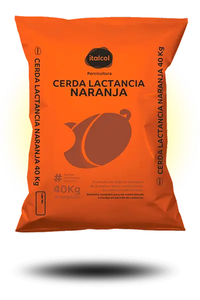 Italcol Cerda Lactancia Naranja 40Kg