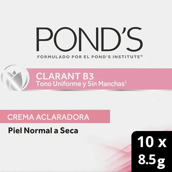 Crema Ponds Clarant B3 10Unx8.5Gr