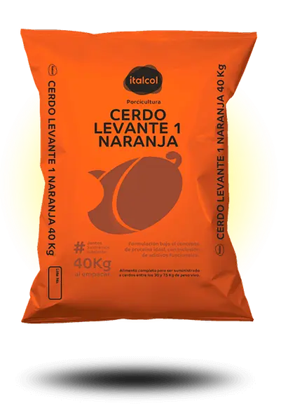 Italcol Cerdo Levante 1 Naranja P 40Kg