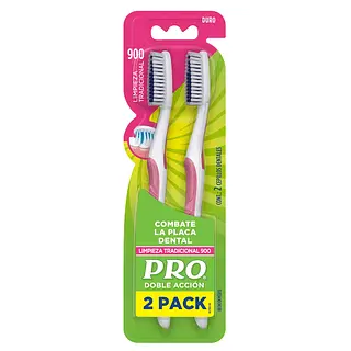 Cepillo Dental Oral B Pro Limpieza Tradicional 900 2Un