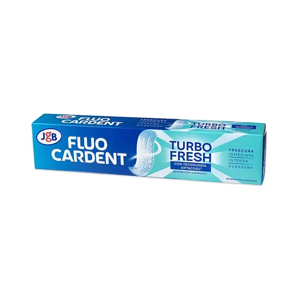 Crema Dental Fluo Cardent Turbo Fresh 50Ml